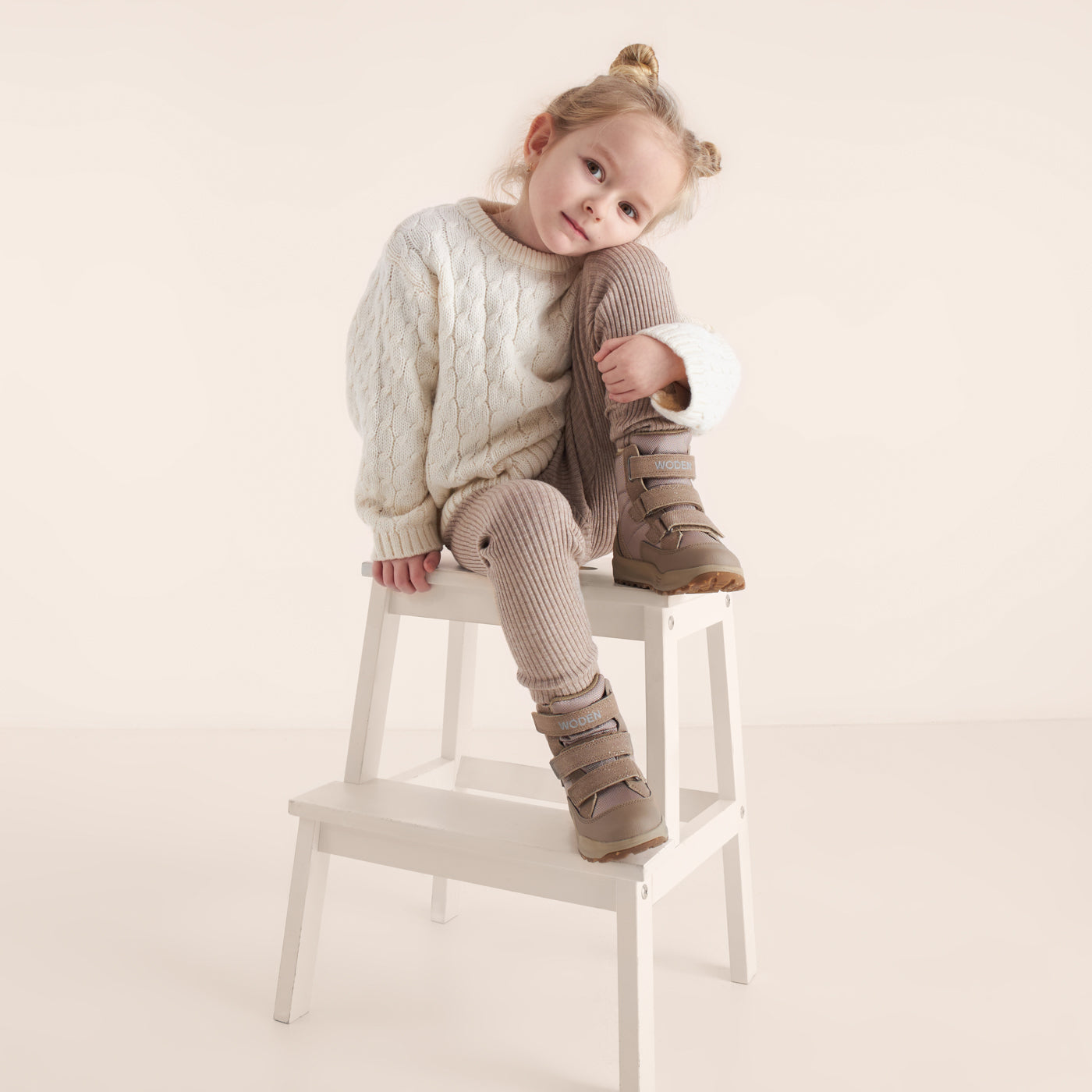 WODEN KIDS Adrian Boot Pearl Boots 776 Silver Mink