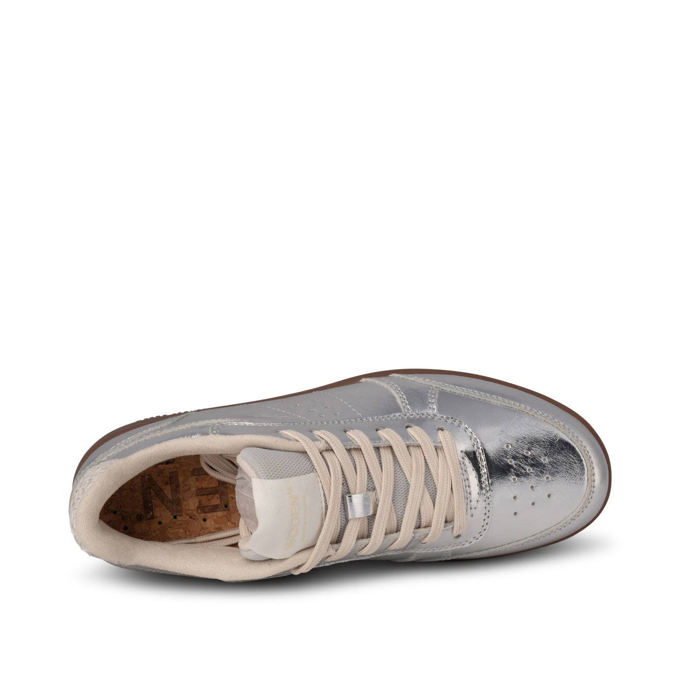 WODEN Bjork Leather Sneakers 039 Silver