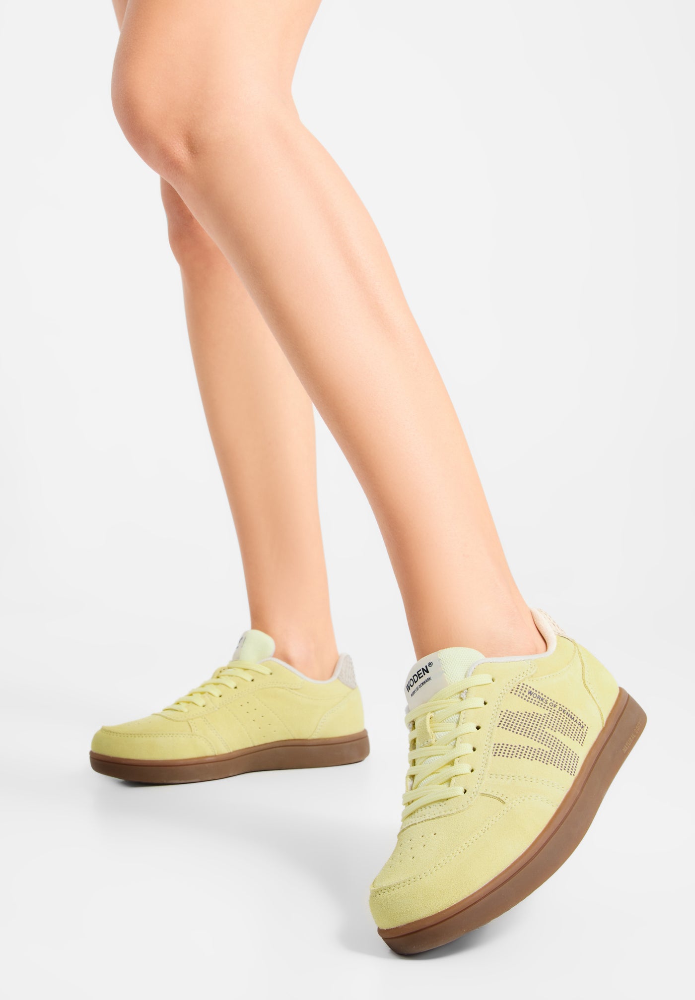 WODEN Bjork Suede Sneakers 274 Wax