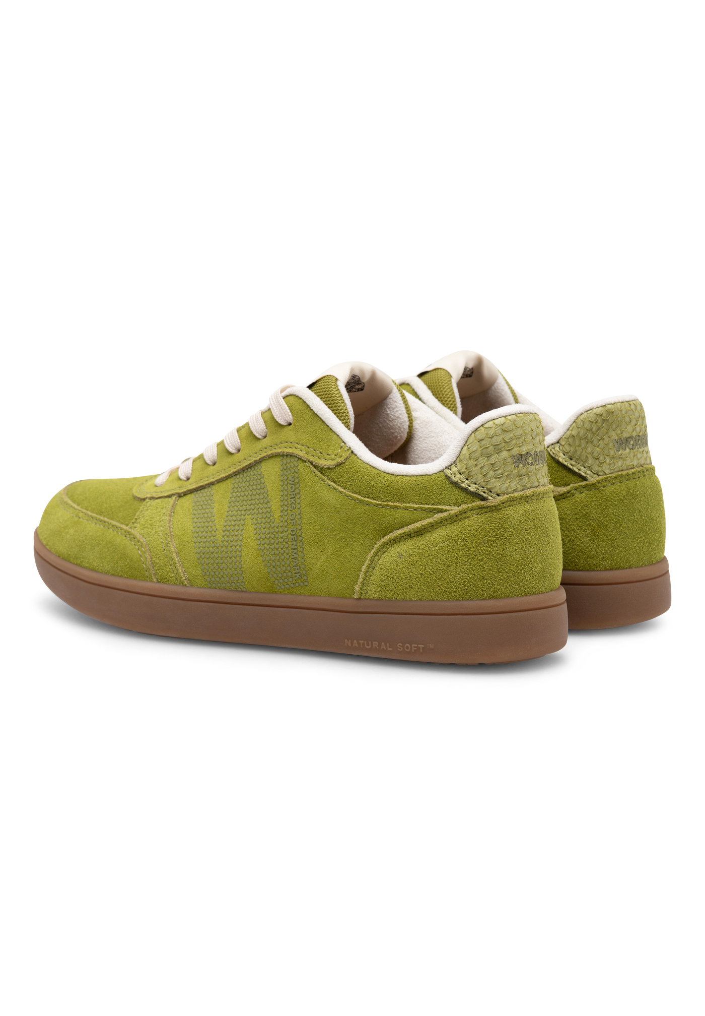 WODEN Bjork Suede Sneakers 279 Bambus Green