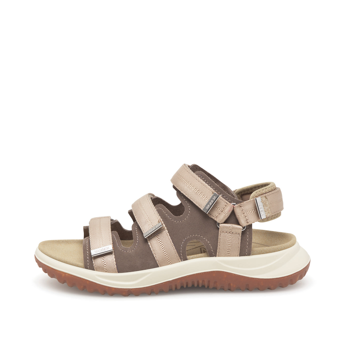 WODEN Caroline Sandals 776 Silver Mink