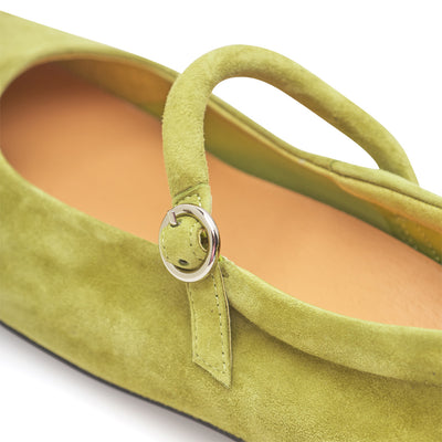 WODEN STB WOMENS Cathy S Ballerina 279 Bambus Green