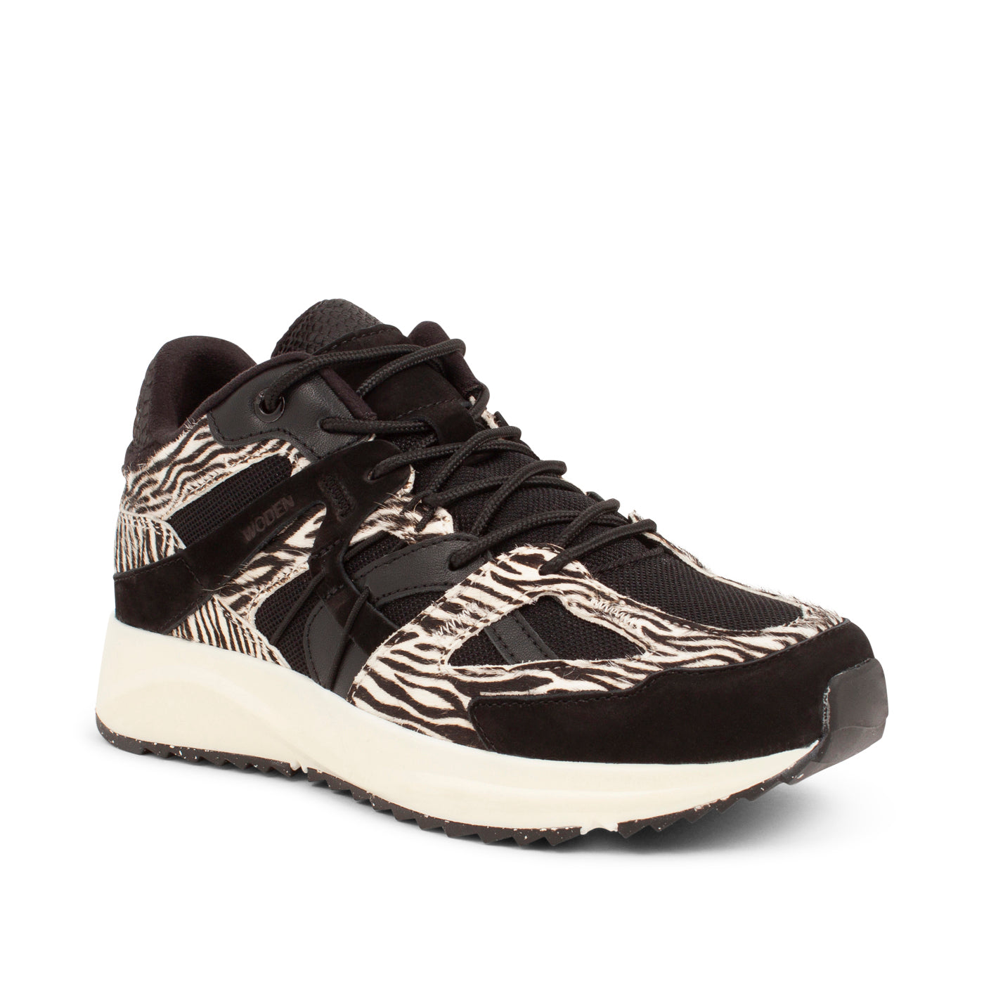 WODEN Eve Animal Fifty Sneakers 082 Zebra