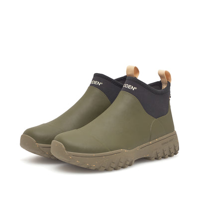 WODEN Irene Waterproof Rubber Boots 295 Dark Olive