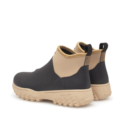 WODEN Irene Waterproof Rubber Boots 864 Black/Coffee Cream