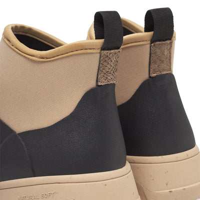 WODEN Irene Waterproof Rubber Boots 864 Black/Coffee Cream