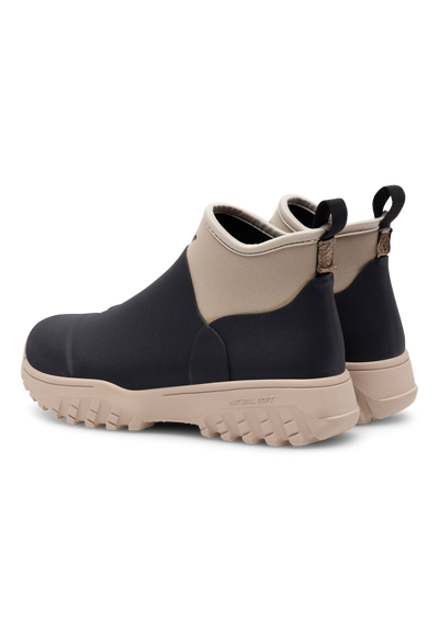 WODEN Irene Waterproof Rubber Boots 864 Black/Coffee Cream