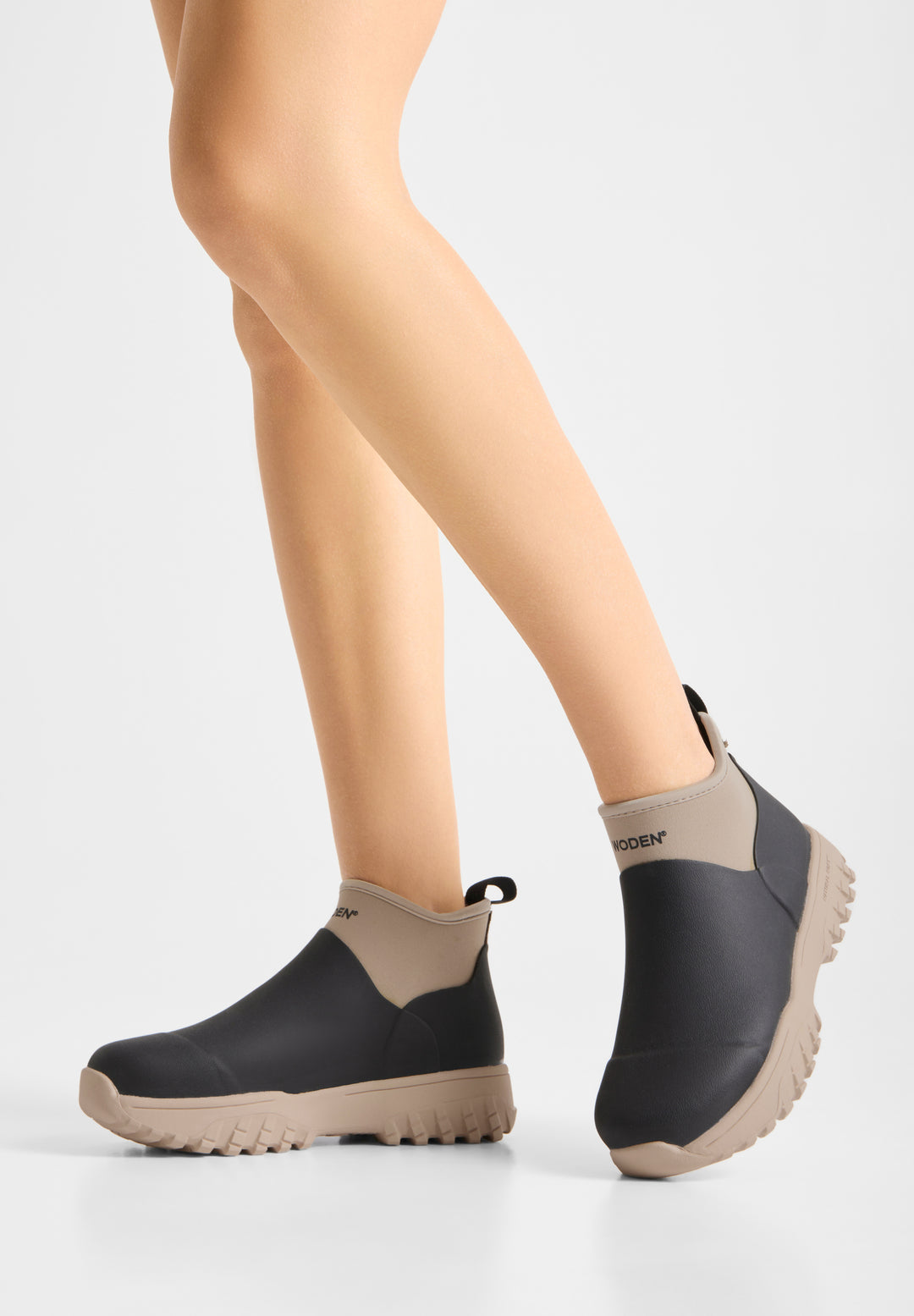 Irene Waterproof - Black/Coffee Cream – woden.com