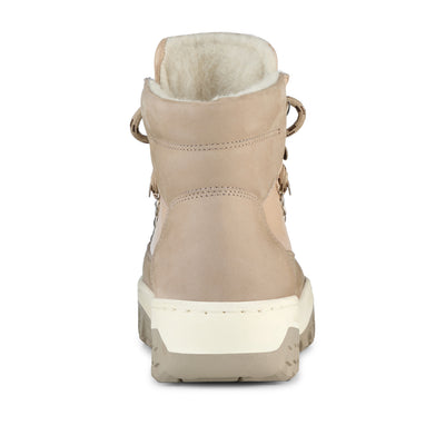 WODEN Iris Track Nubuck Mix Boots 787 Creme