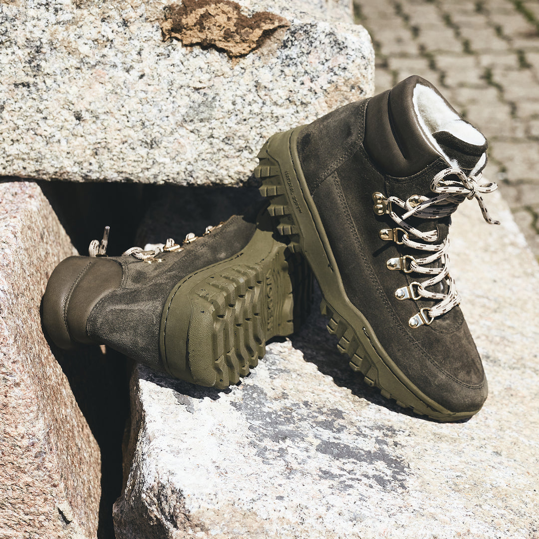 Suede walking boots online