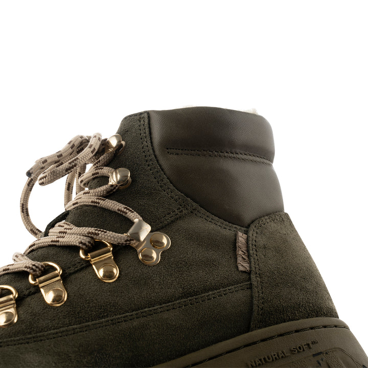 Iris Track Suede - Moss – woden.com