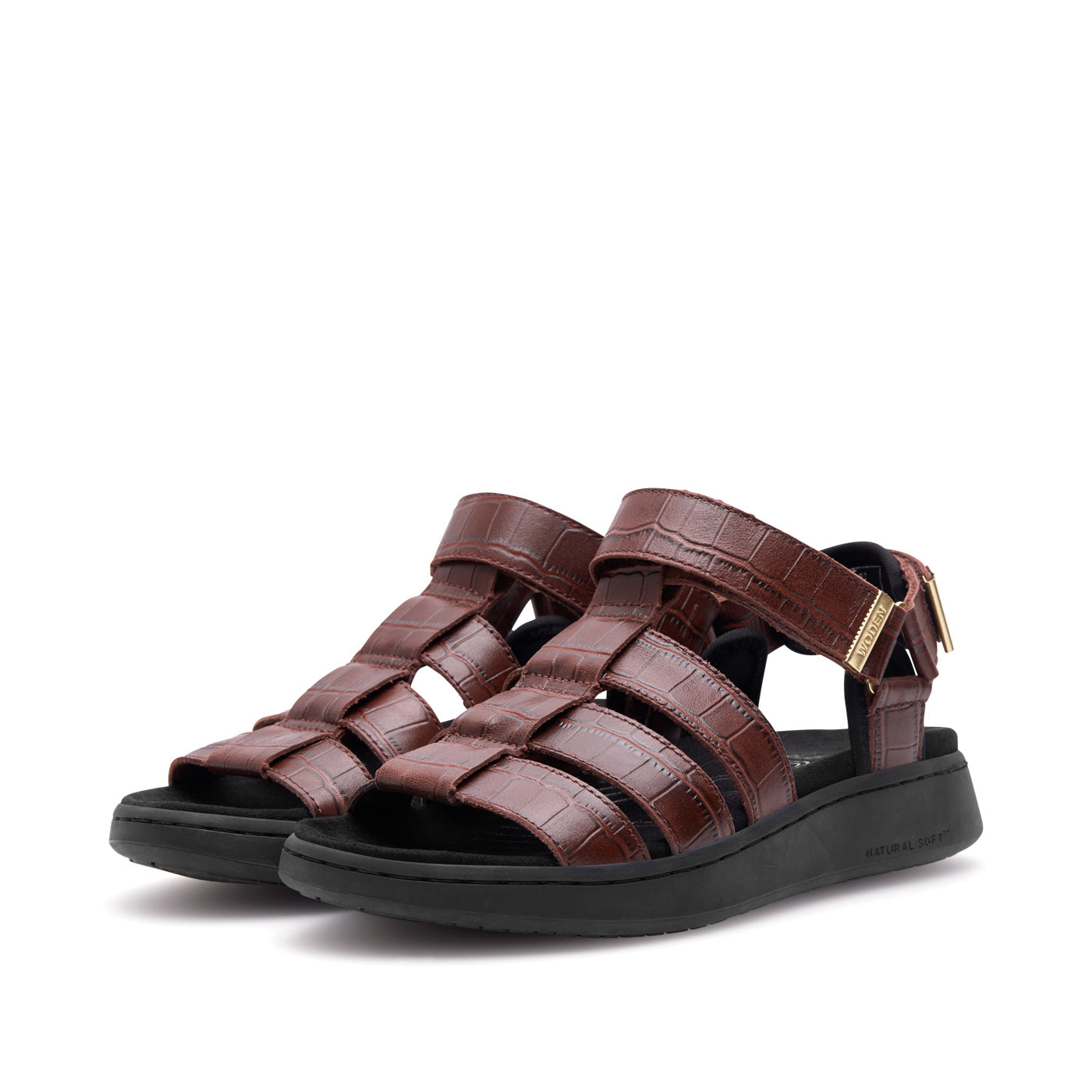 WODEN Isabell Fisherman Sandals 312 Sepia