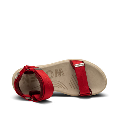 WODEN Line Sandals 123 Fire Red