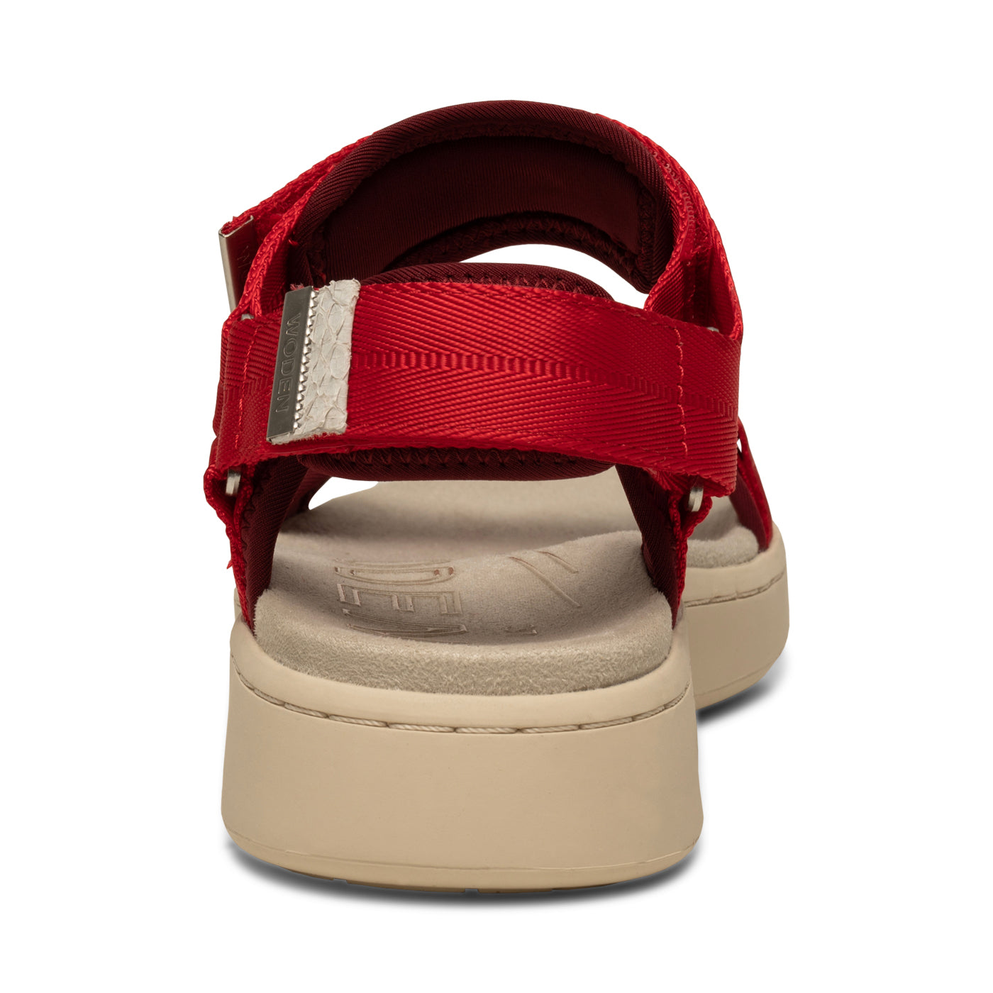 WODEN Line Sandals 123 Fire Red