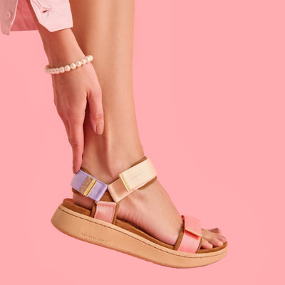 WODEN Line Sandals 373 Butter Multi