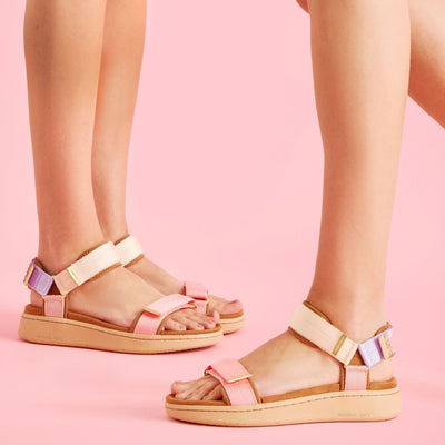 WODEN Line Sandals 373 Butter Multi