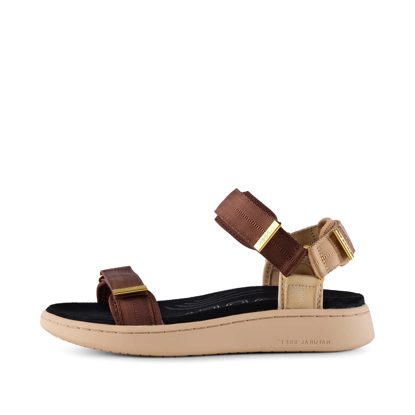 WODEN Line Sandals 811 Brown Multi