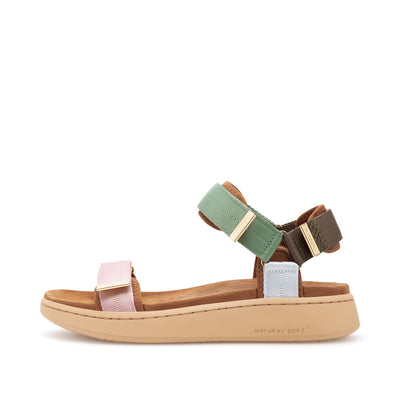 WODEN Line Sandals 911 Algae Multi