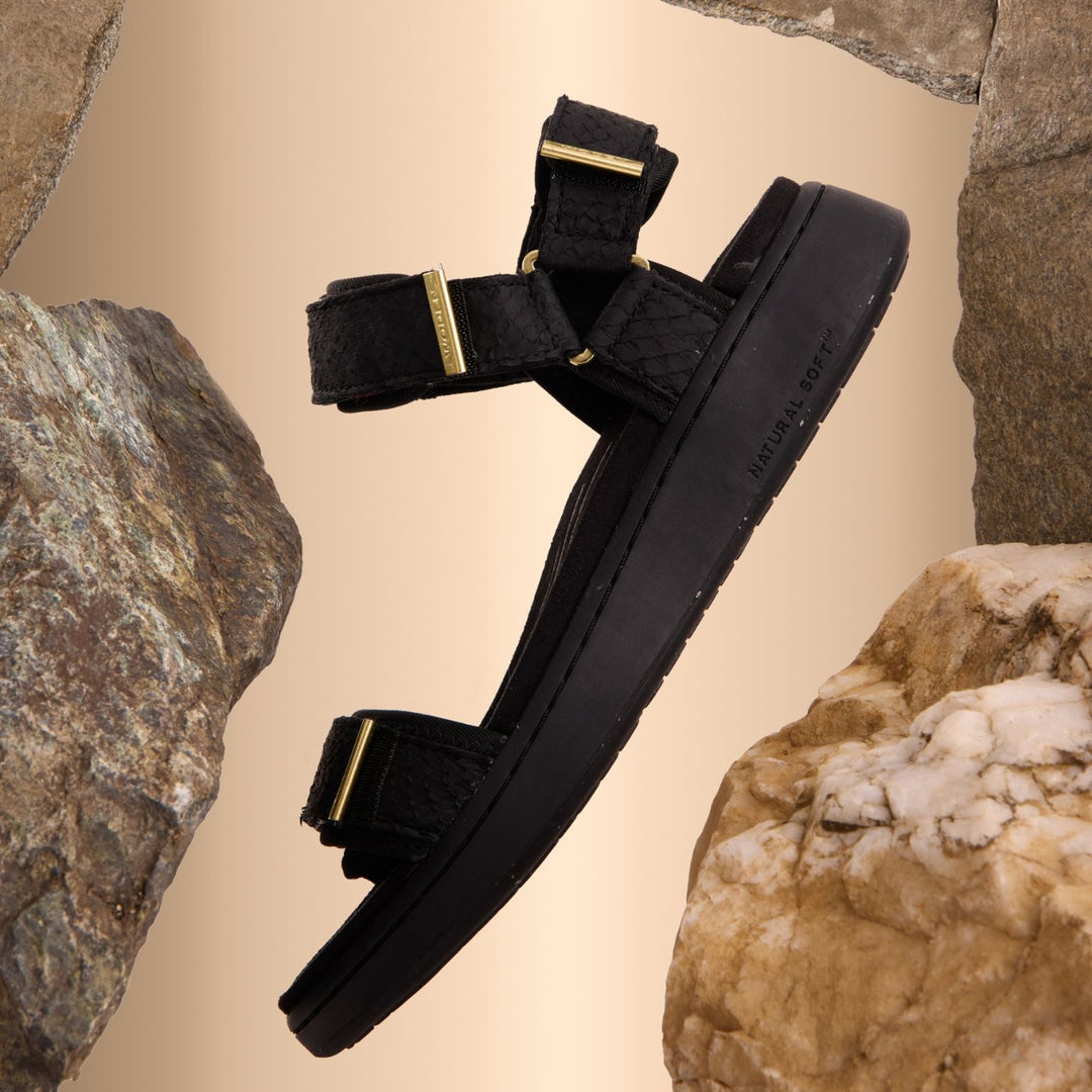 OHGA LINE SANDAL ブラックS LINE SANDAL | OHGA