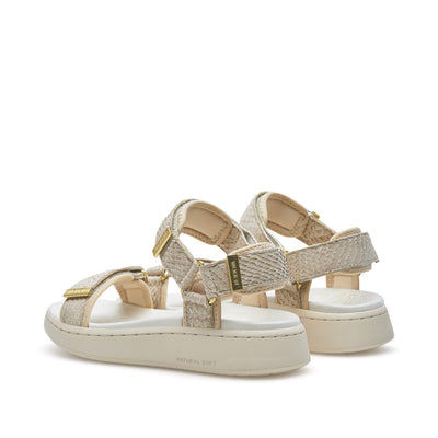 WODEN Line Fish Sandals 813 Ivory