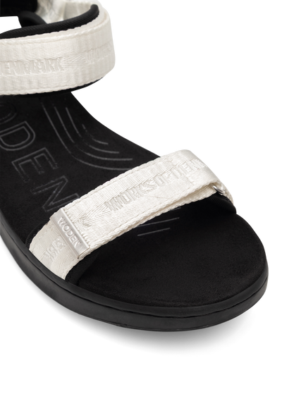 WODEN Line Heritage Sandals 511 Blanc de Blanc