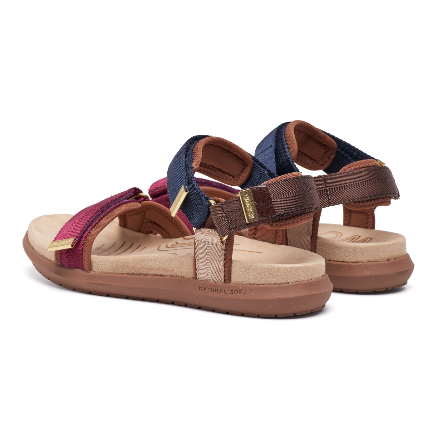 WODEN Line Lite Sandals 247 Berry Multi