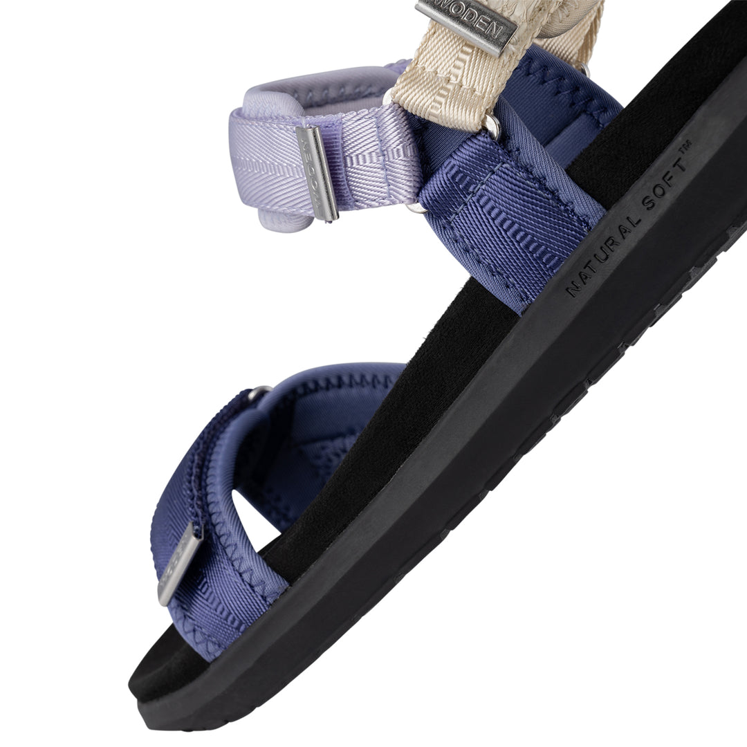 靴 Deuxieme Classe VICINI STRAP SANDAL Line Suede - Sepia – woden.com
