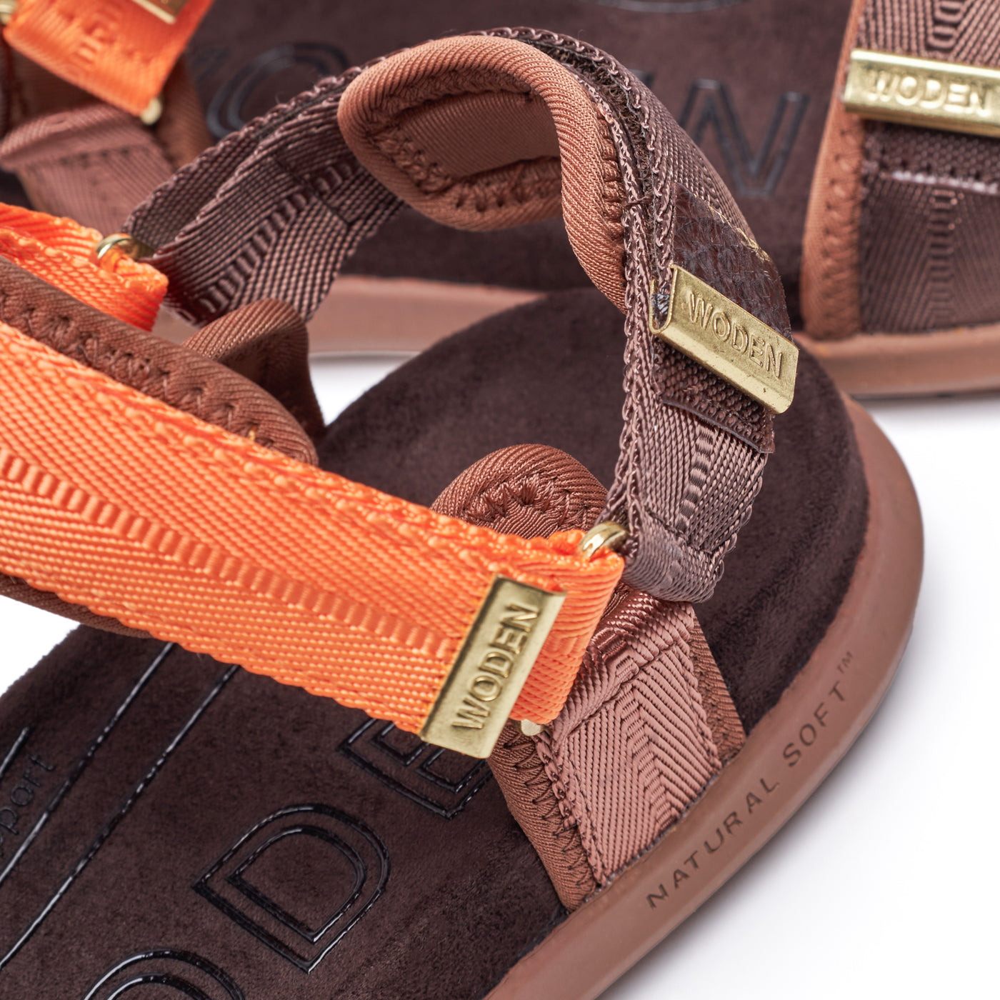 WODEN Line Lite Sandals 550 Chocolate Multi