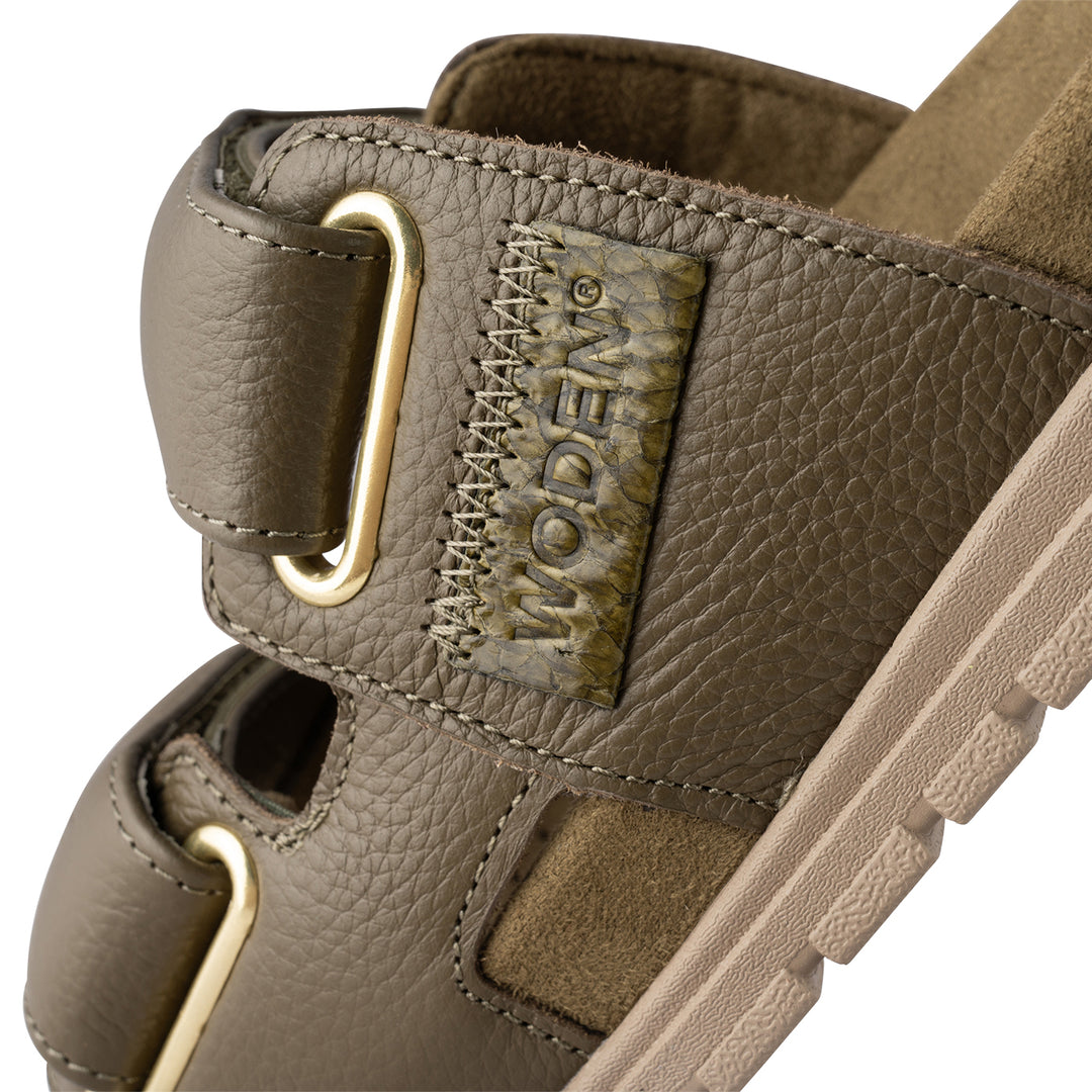 Lisa Leather - Dark Olive – woden.com
