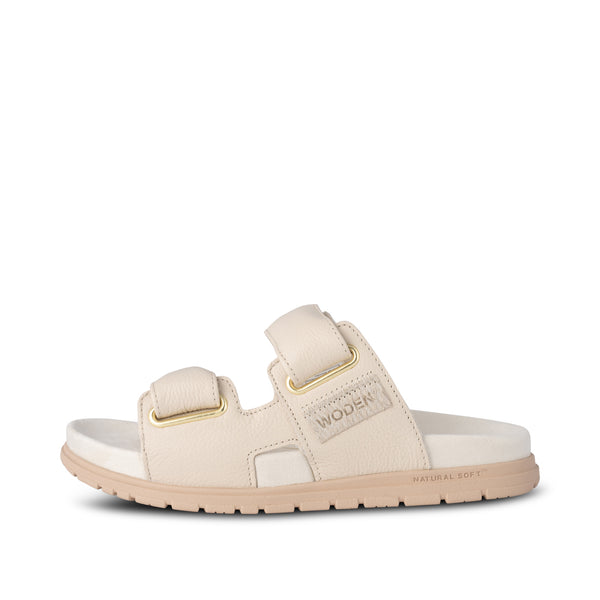 WODEN Lisa Leather Sandals 813 Ivory
