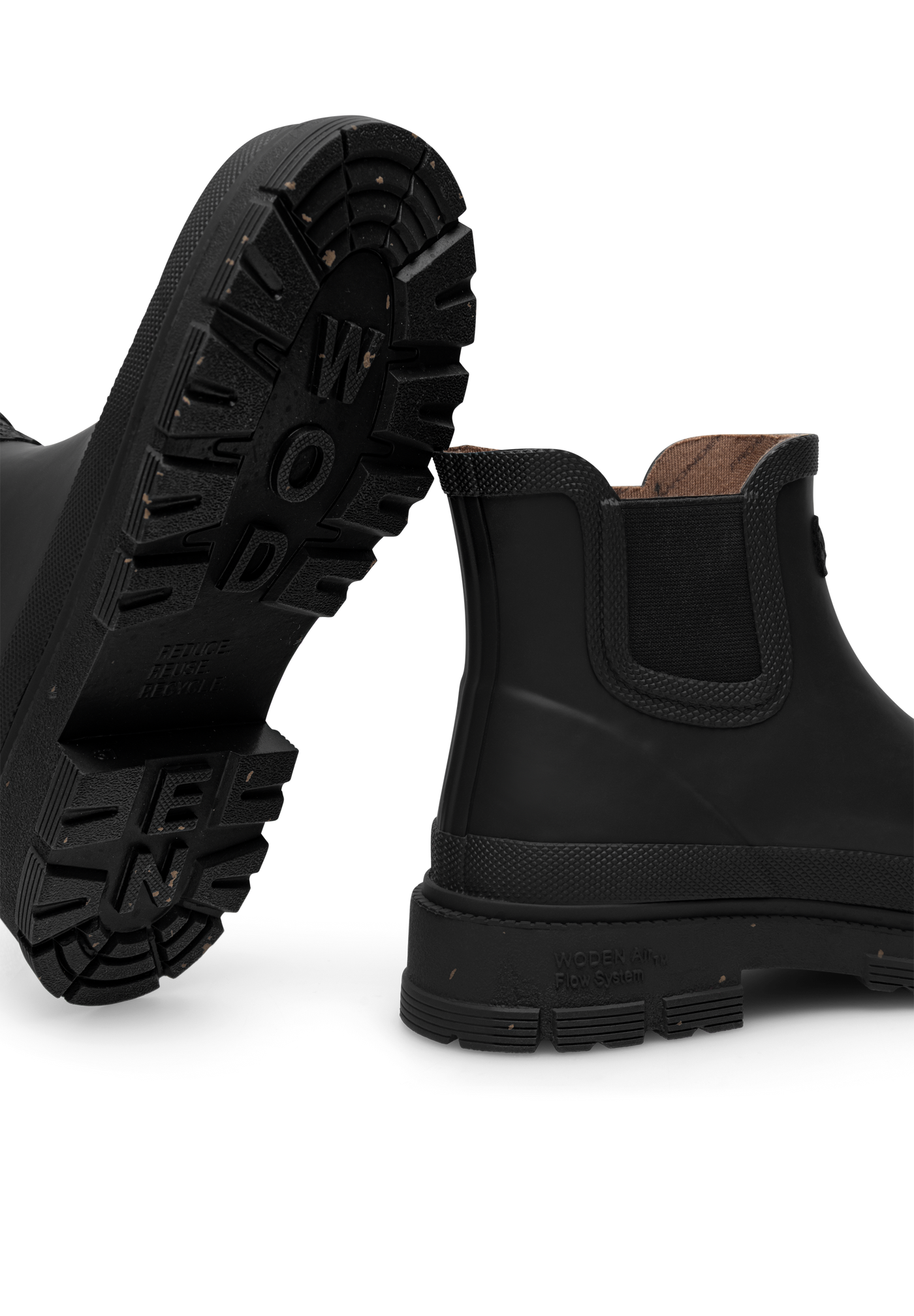 WODEN Liv Waterproof Rubber Boots 020 Black