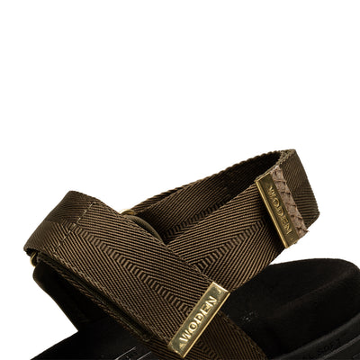 WODEN Louisa Sandals 295 Dark Olive