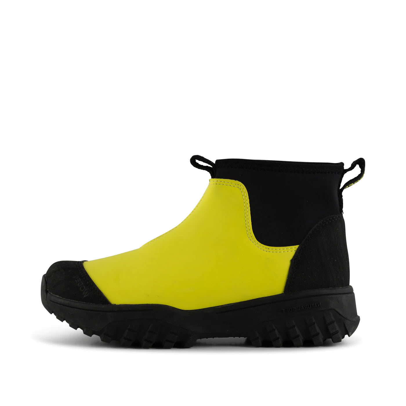 WODEN Magda Low Waterproof Rubber Boots 601 Neon Yellow