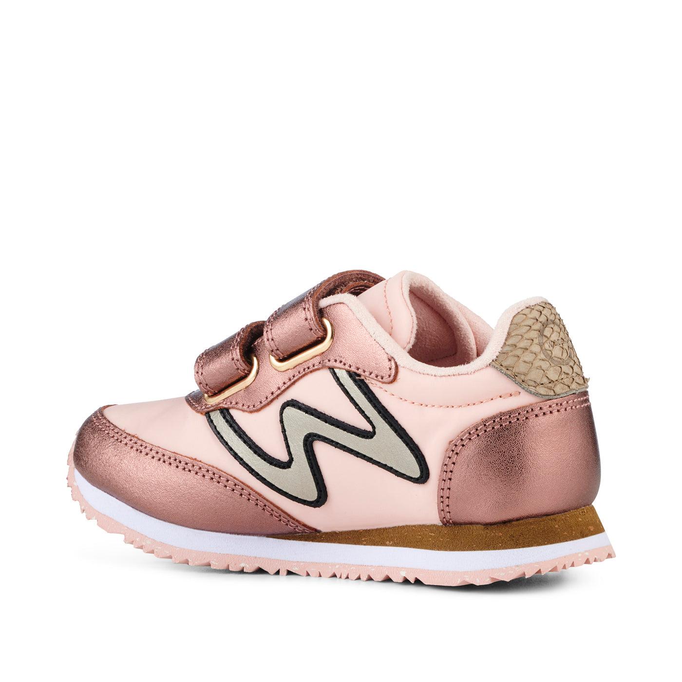 WODEN KIDS Manu Metallic Sneakers 769 Rose Bloom