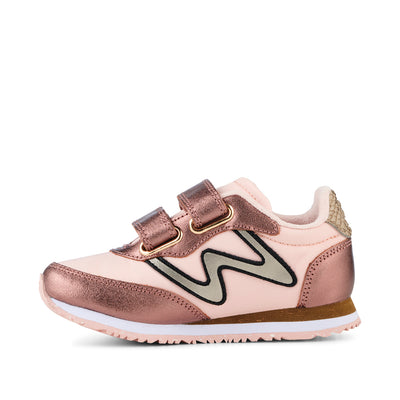 WODEN KIDS Manu Metallic Sneakers 769 Rose Bloom