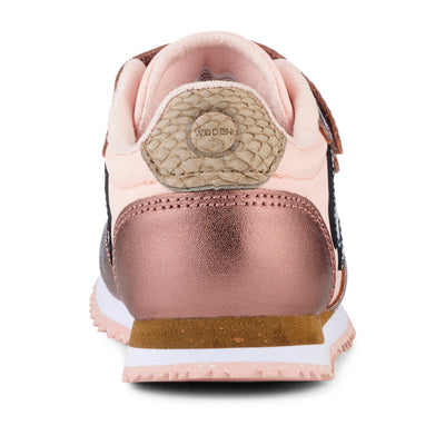 WODEN KIDS Manu Metallic Sneakers 769 Rose Bloom