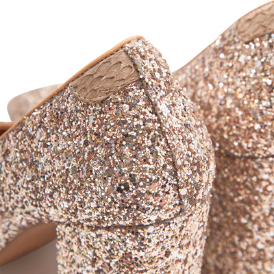 WODEN STB WOMENS Marie Glitter Heels 763 Multi