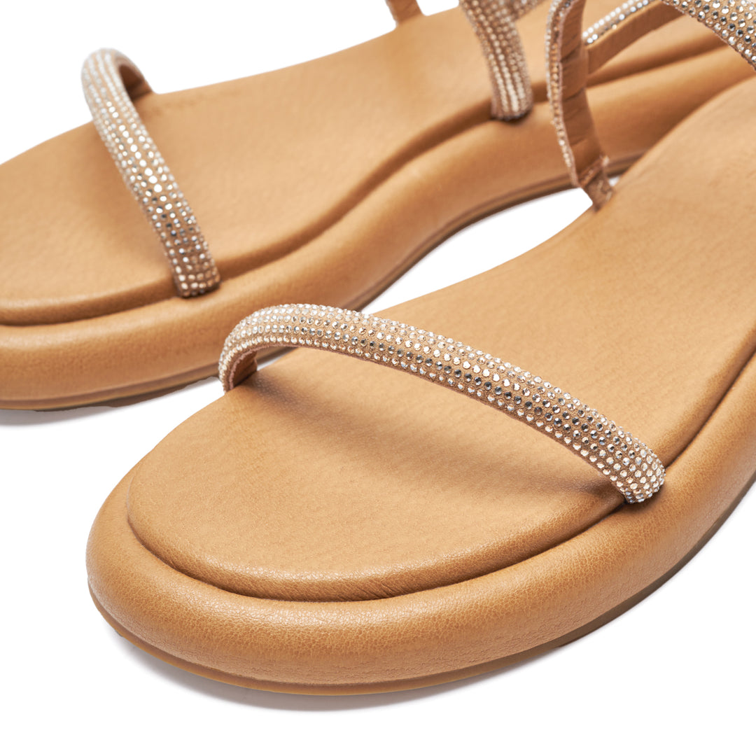 【COLOR iN ID】jewellery strap sandals TKEES Jo Sandals Blink Metallic Gold – Matilda's Life Style