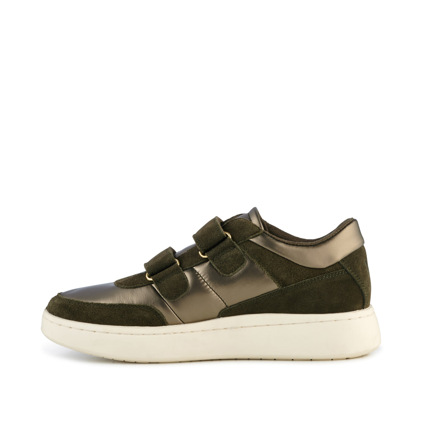 WODEN Monica Metallic Nylon Sneakers 788 Moss