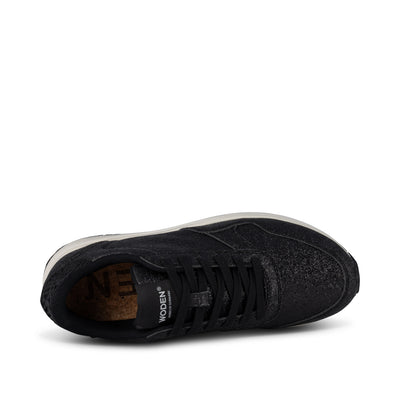 WODEN Nicoline Glitter Sneakers 020 Black