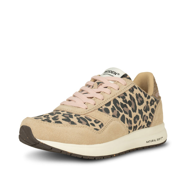 WODEN Nicoline Suede Sneakers 327 Leopard