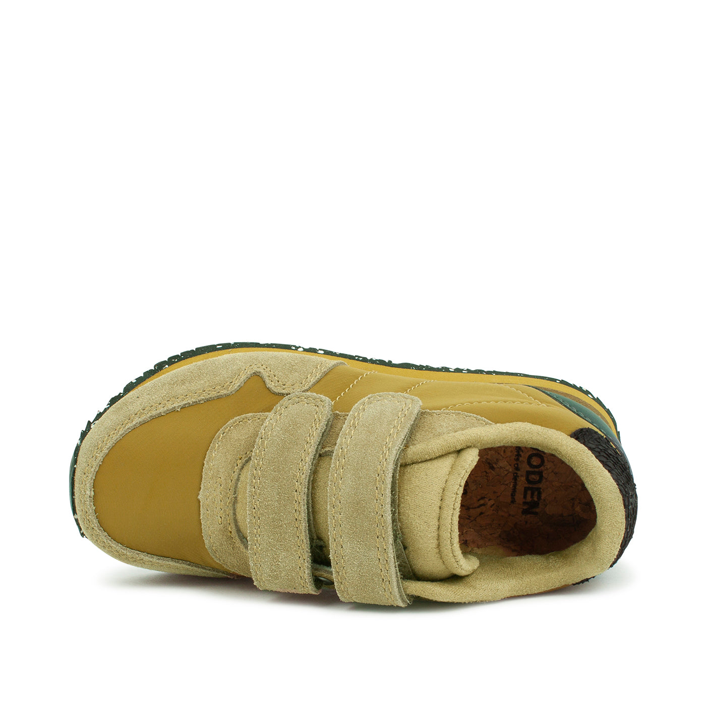 WODEN KIDS Nor Suede Sneakers 639 Ecru Olive