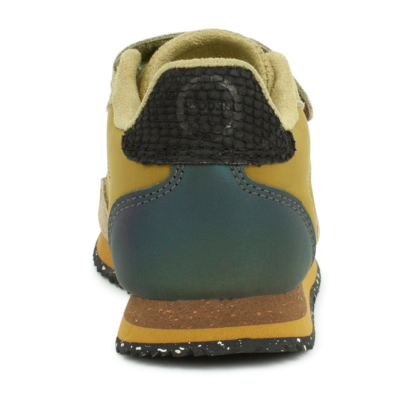 WODEN KIDS Nor Suede Sneakers 639 Ecru Olive