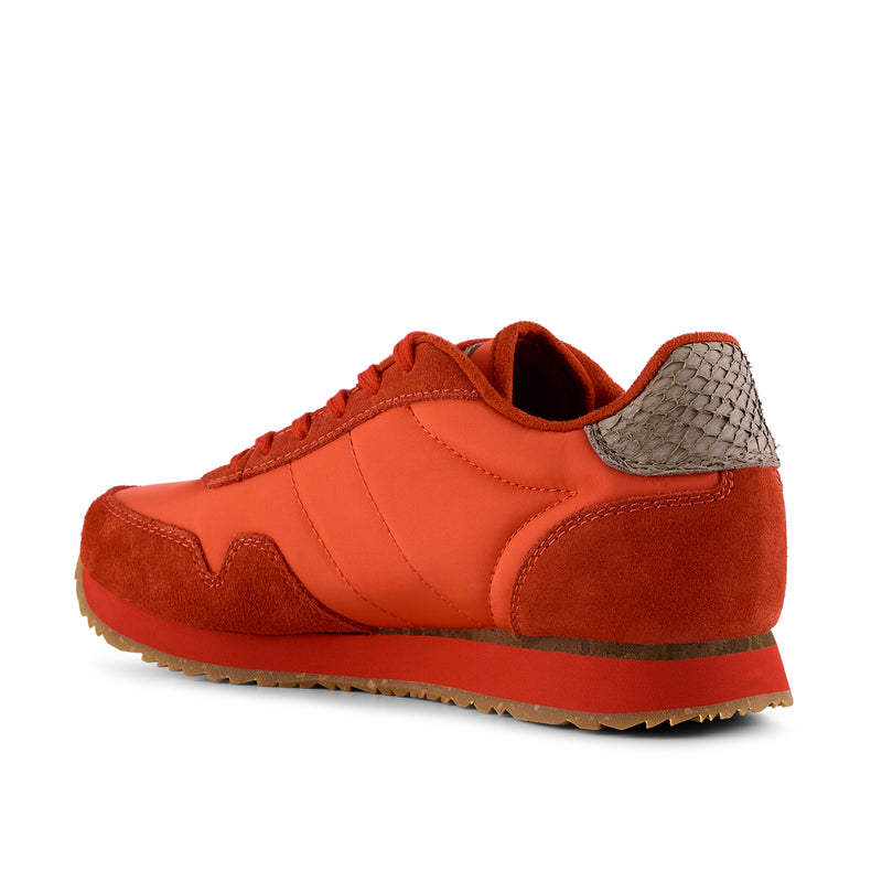 WODEN Nora III Leather Sneakers 799 Neon Red