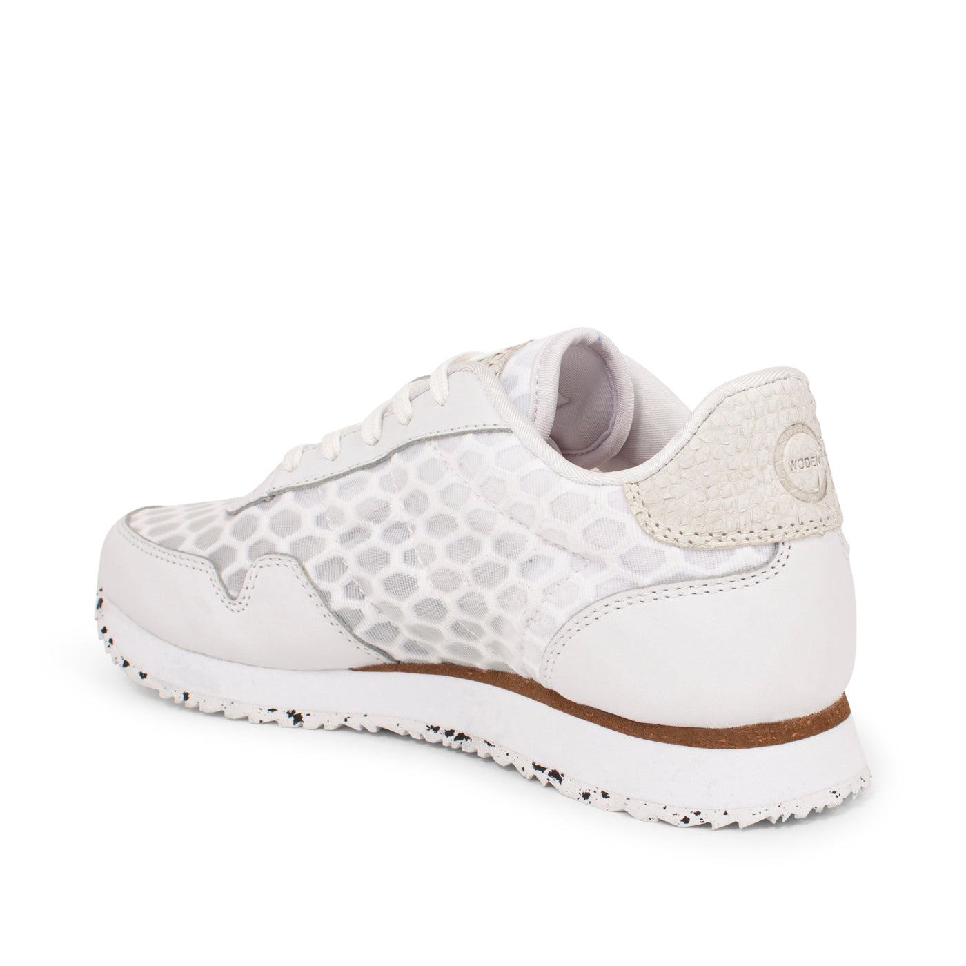 WODEN Nora III Mesh Leather Sneakers 300 Bright White