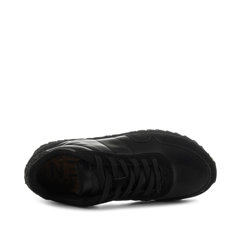 WODEN Nora III Metallic Nylon Sneakers 020 Black
