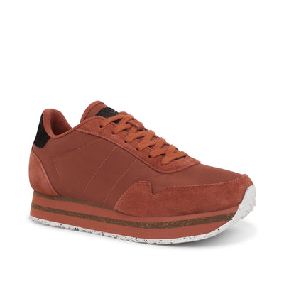 WODEN Nora III Plateau Sneakers 004 Rust