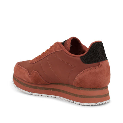 WODEN Nora III Plateau Sneakers 004 Rust