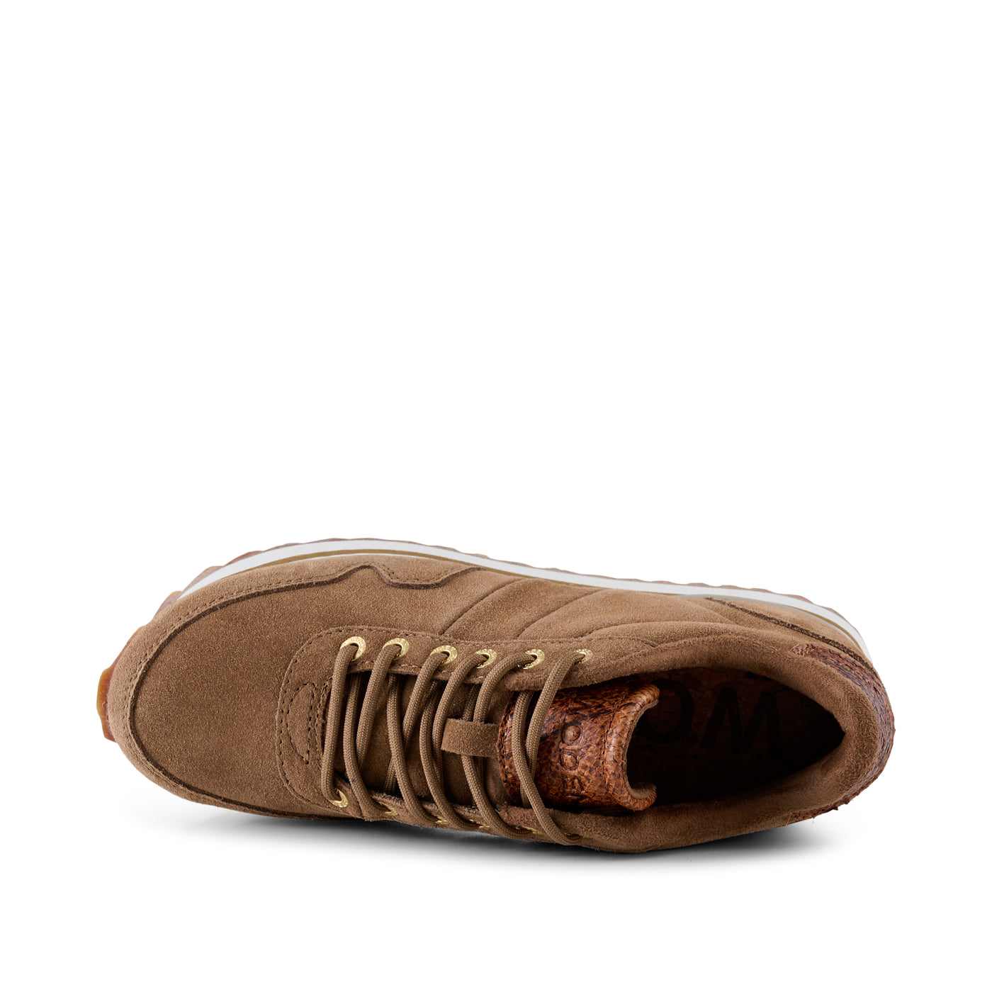 WODEN Nora III Suede Plateau Sneakers 069 Latte