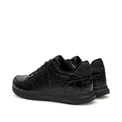 WODEN Nora Natural Soft Croco Sneakers 020 Black